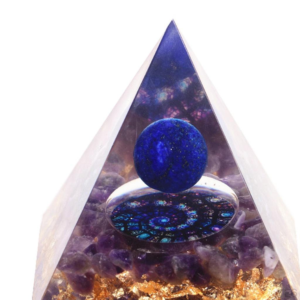 Crystal Pyramid Decorative for Crafts Ornament Home Decoration Christmas