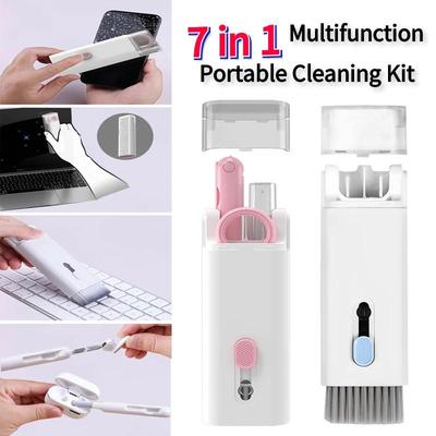 7pcs/set  Keyboard Cleaning Brush Bluetooth Headphone Cleaning Tool Laptop Screen Cleaner Keyboard Cleaner Keycap Puller Kit for