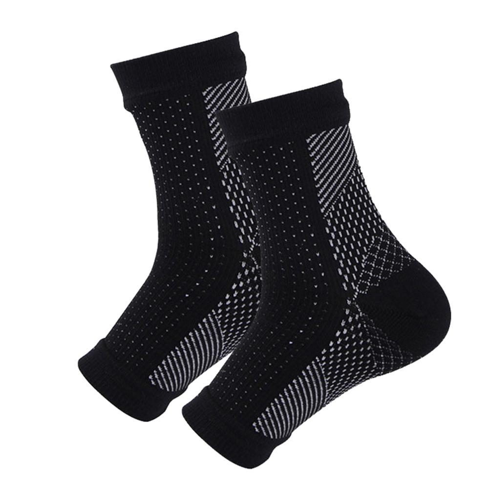 Unisex Sports Compression Anti-Fatigue Ankle and Foot Support Brace Sleeve Socks
