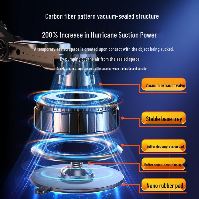 Truck & Car Phone Holder: Suction Cup, Shockproof, Stable Stand for Navigation.