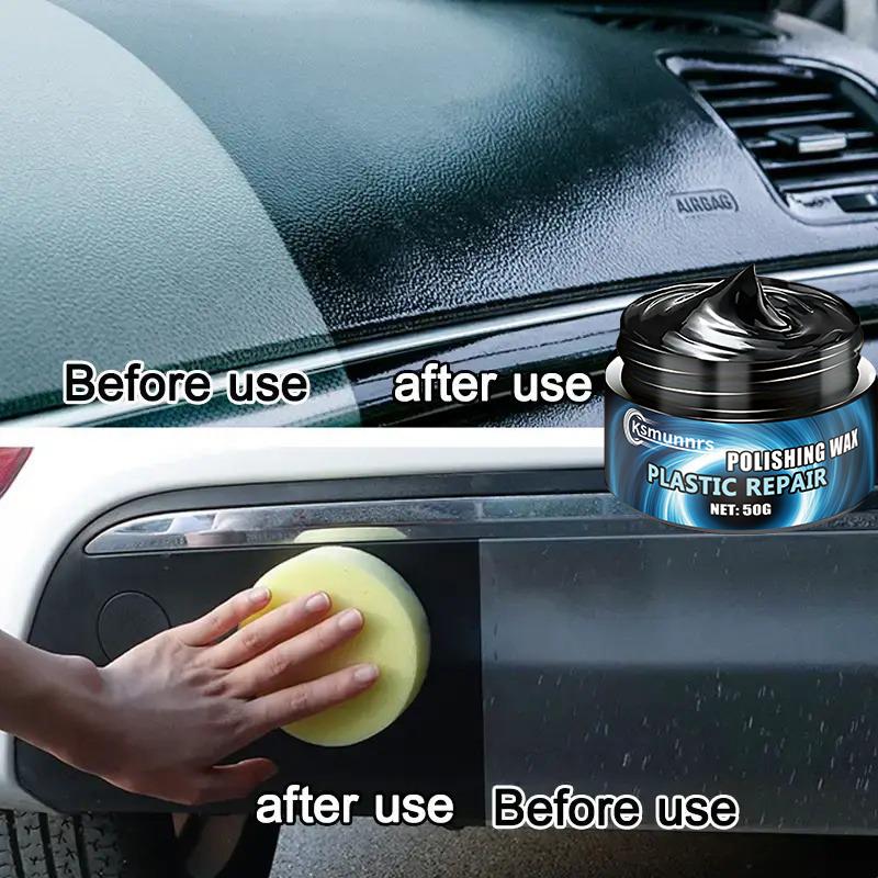 NEW Car Interior Wax, Car Interior Wax, Leather Care Cream, Dashboard Polishing, Seat Mat Restorer, Improve Plastic