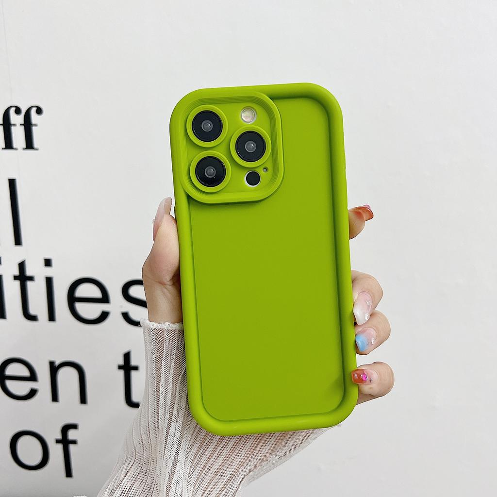 Applicable To Xiaomi 15pro Cartilage Solid Color Tpu Mobile Phone Case Material Can Be Painted Redmi 14c Anti-fall Mobile Phone Case