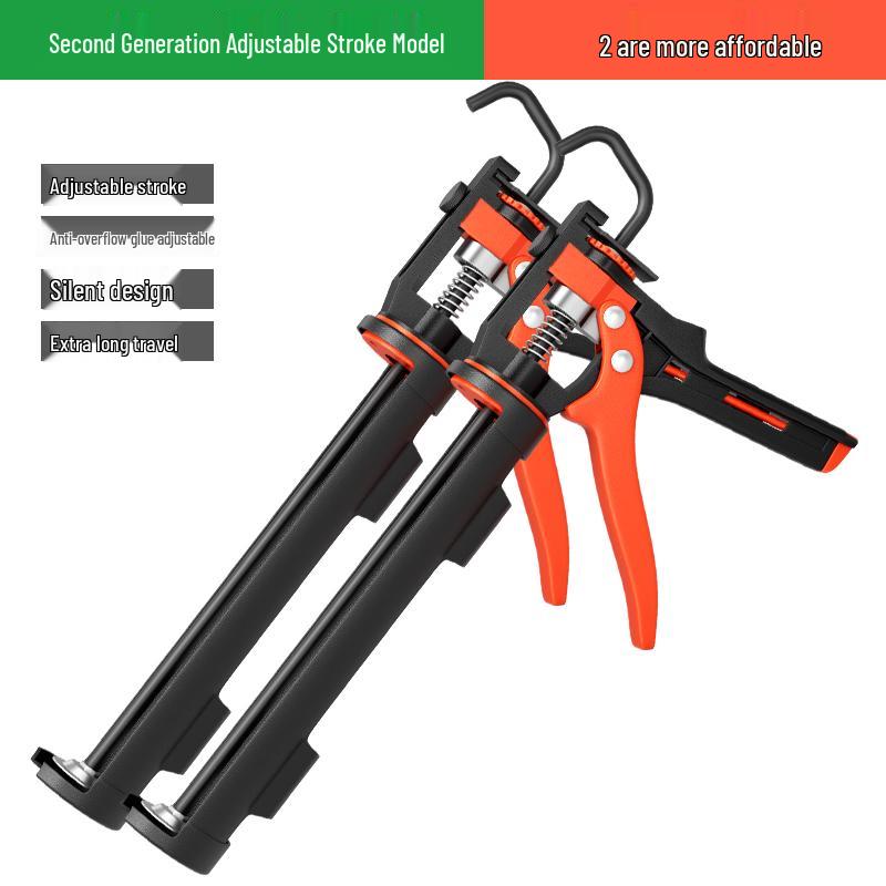 Automatic Glass Sealant Gun with Labor-Saving Pressing & Glue Cutting Features