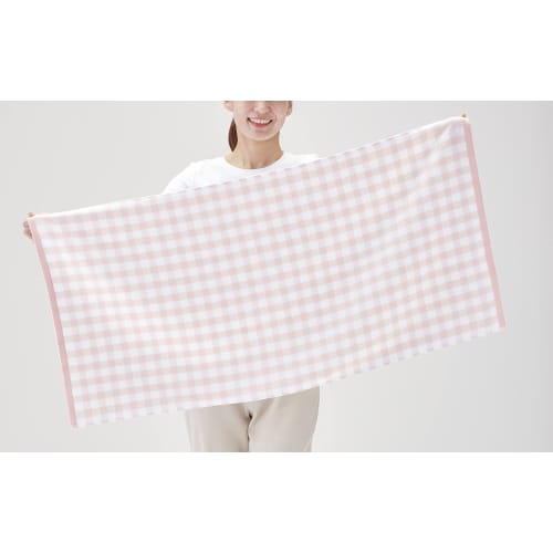 Kosugizen Mini Bath Towels, Pastel Cloth, 3 Colors, 1 of Each, 50 X 100 Cm, Small Size Bath Towels, Great Value, Set of 3 (SV-428-3)
