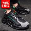 Safety Sneakers Breathable Work Safety Shoes For Men Women Work Sneakers Composite Toe Anti-Smash Protective Shoes Lightweight