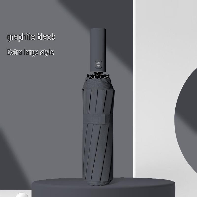 Automatic 12-Rib Windproof UV Protection Umbrella
