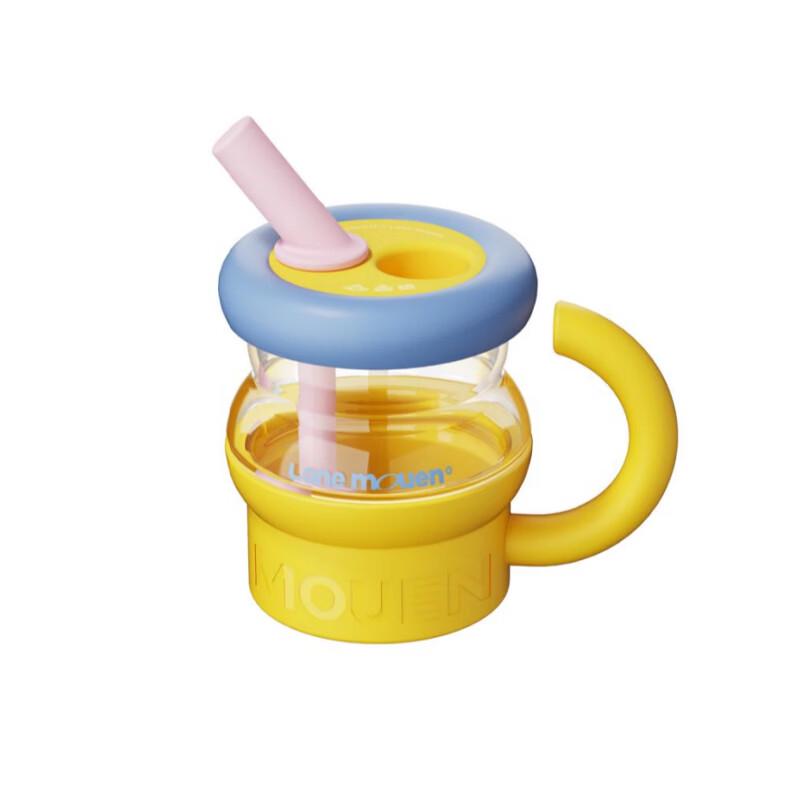 Lanmeng Kitty High Borosilicate Glass Straw Cup