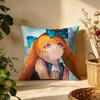 Stylish Ttakt Op Destinyed Cushion Cover Versatile DoubleSided Pillow Case Fit for Sofa Bed Car  Daily Decor