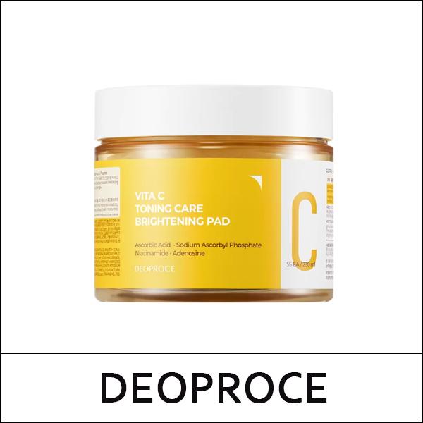 Deoproce (ov) Vita C Soin Tonifiant Tampon Éclaircissant 55 unités(230ml)