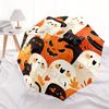 1pc Halloween Ghosts Auto Open/Close Umbrella with One Touch Button,, Windproof Design   Lightweight Portable Umbrella for Women & Men6149