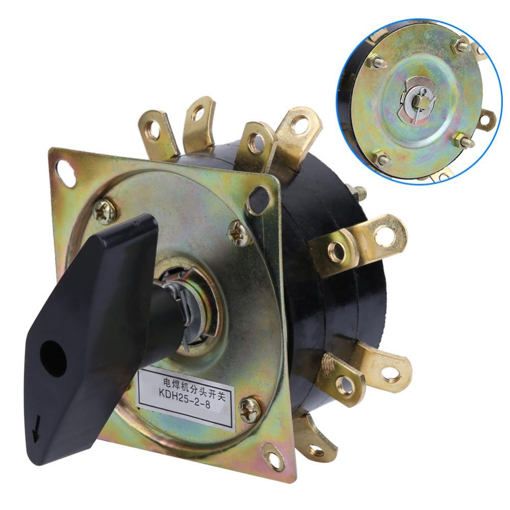 380V 25A Electric Welding Machine Switch 8 Digits Selector Switches  Old or Broken Switch