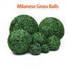 2piece Faux Plant Topiarys Balls For Office Home Garden Balcony Decoration Lifelike Hanging Boxwood