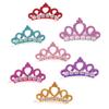 Shimmering Hair Clip for Small Dog Cats Party Dressingup Artificial Pearl Crown Hair Pin for Pet Daily Formal Photograph