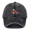 Fashionable Trendy Pattern Bear Teddy Men Cap Baseball Cotton Washed Vintage Customize Hats Dad Cap Adjustable Casual Daily Driving Hat
