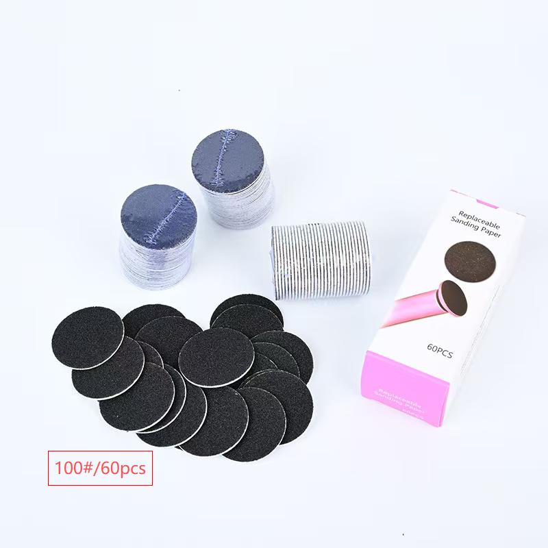 TP 43mm 60pcs Dead Skin Dead Skin Sandpaper Foot For Pedicure /Box Sandpaper Foot For Pedicure /Box