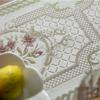 Moderný jednoduchý behúň Vianočný ženilkový behúň Obrus ​​pre domácnosť Polyesterový obrus Fresh Table Runner