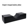 U-Shaped Leather Neck Support Pillow for Eyelash Extensions and Microblading In Beauty Salons.