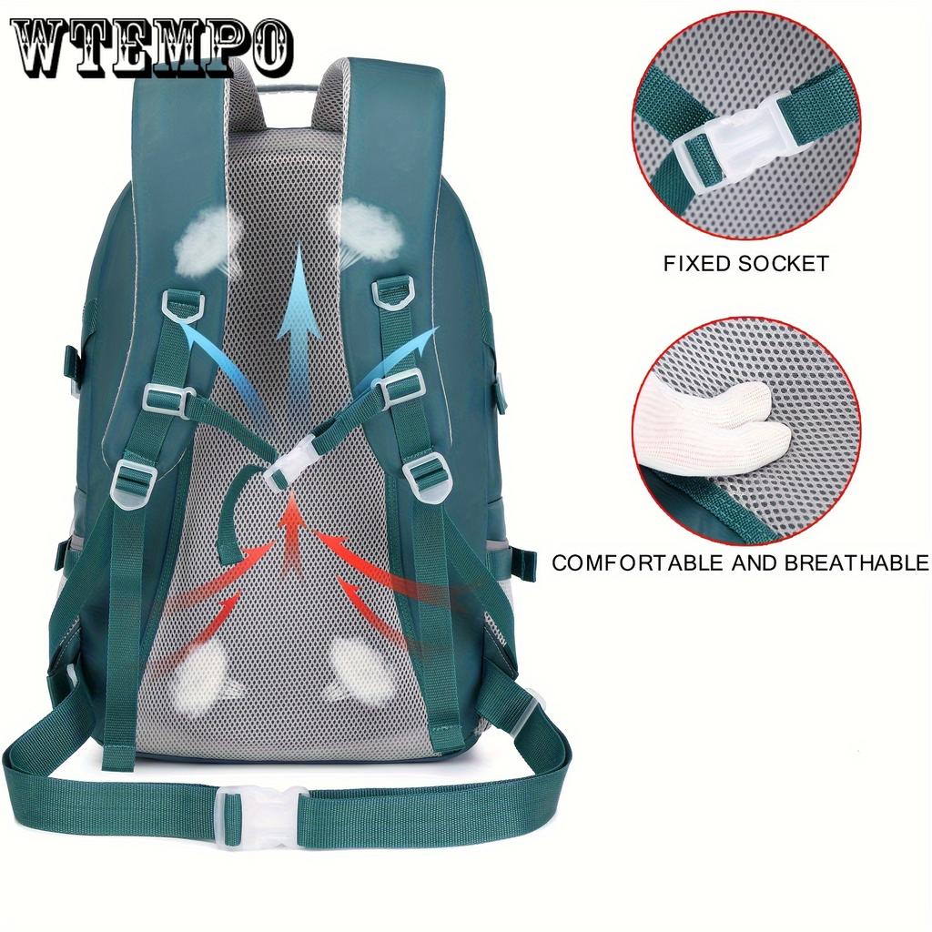 Venkovní cestovní batoh s velkou kapacitou pro sportovní kempování, vhodný pro muže i ženy s 17palcovým přihrádkou na notebook