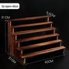 Solid Wood Display Rack for Action Figures, Collectibles, and Succulents