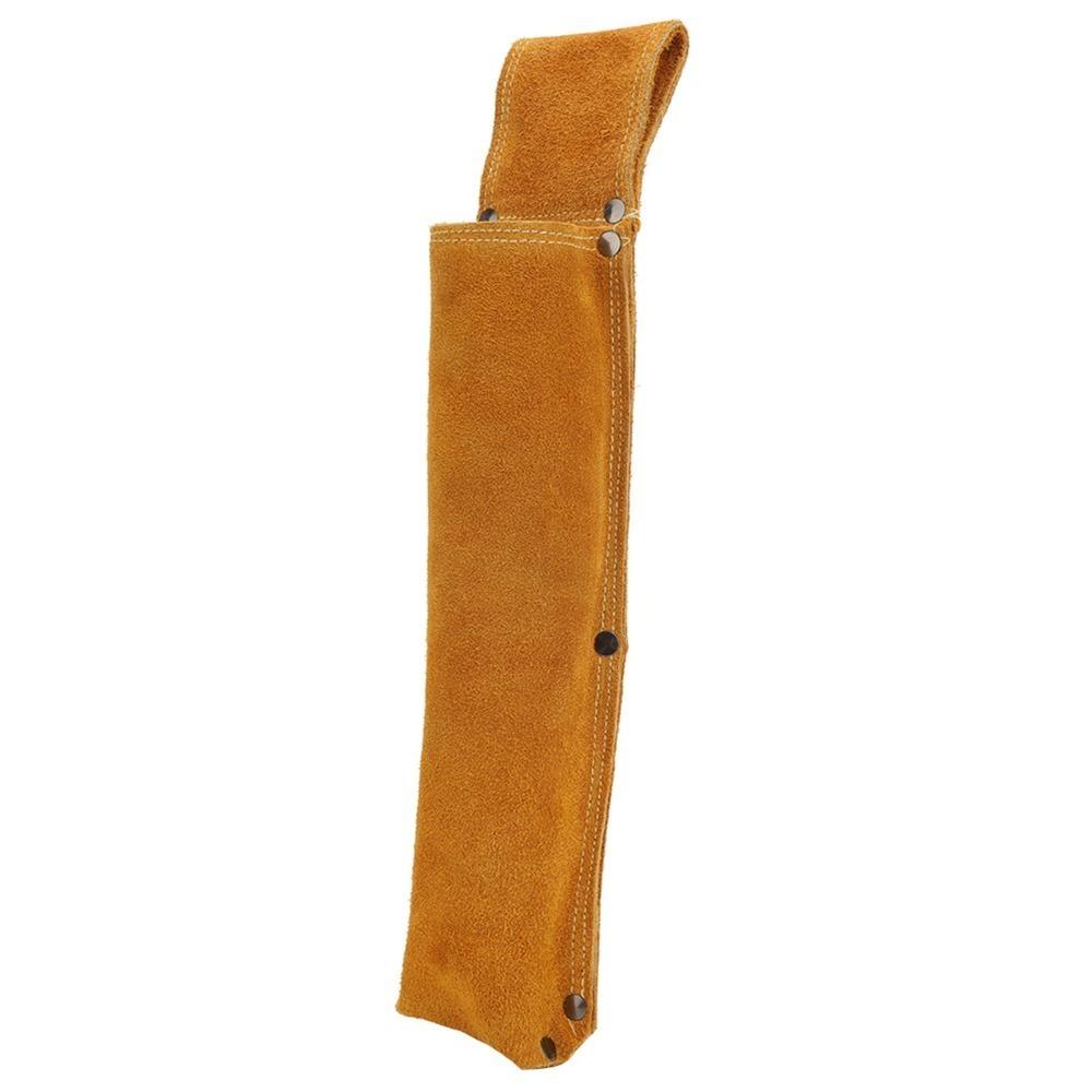 

Cowhide Leather Welding Rod Bag Thickened Material Waist Bag Welder Tool Bag Wearable Design Anti-Scald / Heat Resistant