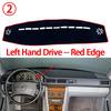 Dashboard Cover Mat Carpet Pad Shade Cape Blanket Car Accessories for Mercedes Benz E Class W124 E 250 420 200 300 1987-1997