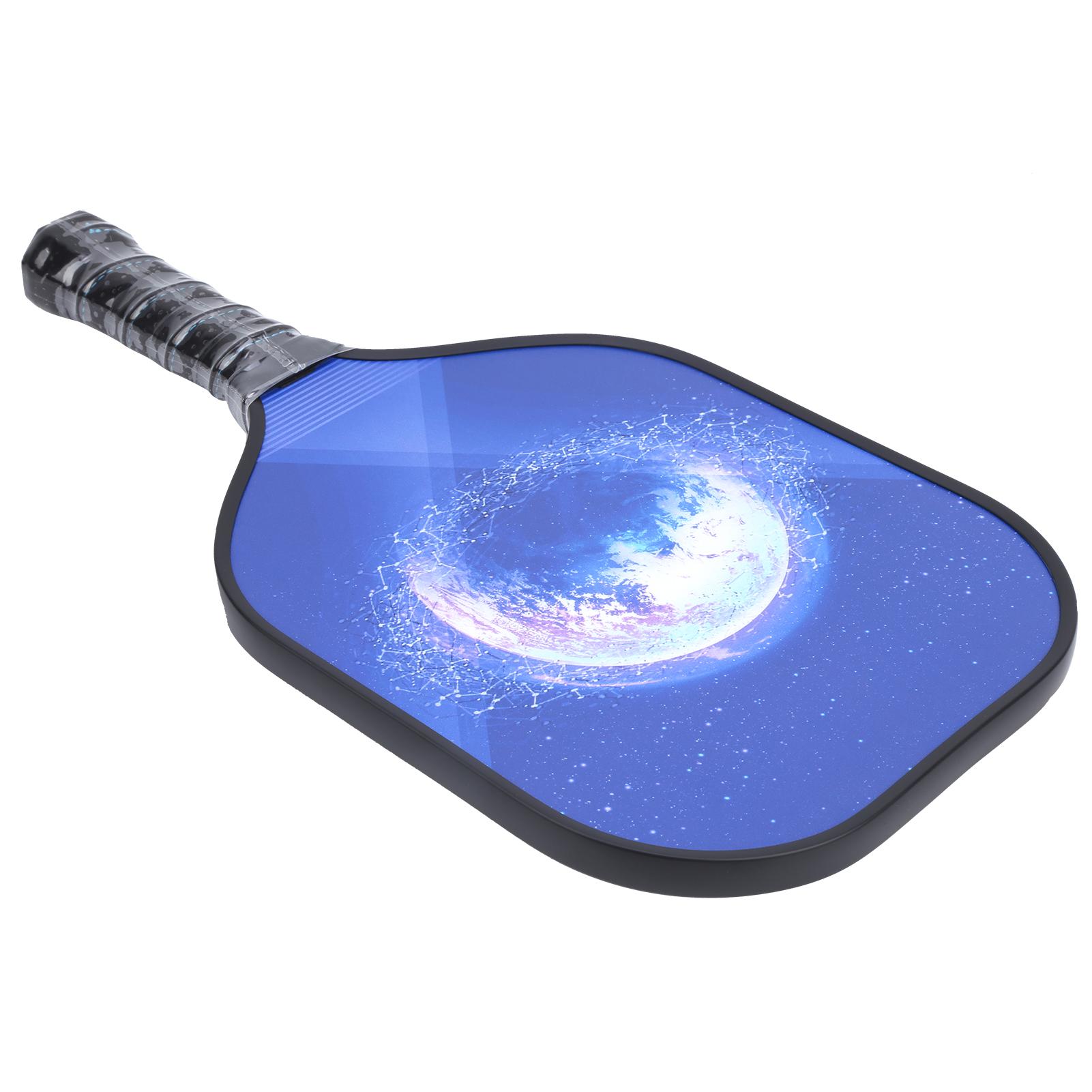 

Легкая ракетка для пиклбола с текстурированной поверхностью из стекловолокна и сердечником из полипропилена, удобная ручка