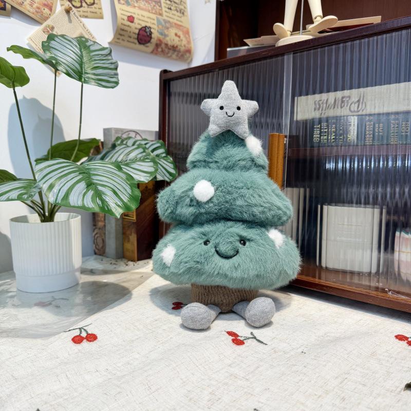 Grote Kerstboom Pluche Poppen Ornament - Feestdecoratie & Cadeau