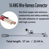 Xiaomi M6/M10 Premium Silicone Fast Charging Car Plug Cable 1/2PCS For NOCO GC008X Connector Durable High Conductivity Waterproof