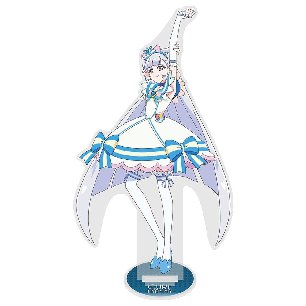 

Loen Anime Peripheral Store Precure Cure Hirogaru Nyami Lillian Wonderful HD Figure AcrylicStand Desktop Decor Fans Charm Gifts 15 cm