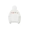 Li Ning Graphic Print Hooded Sweatshirt Unisex Sweatshirt Off-White AWDT703-2