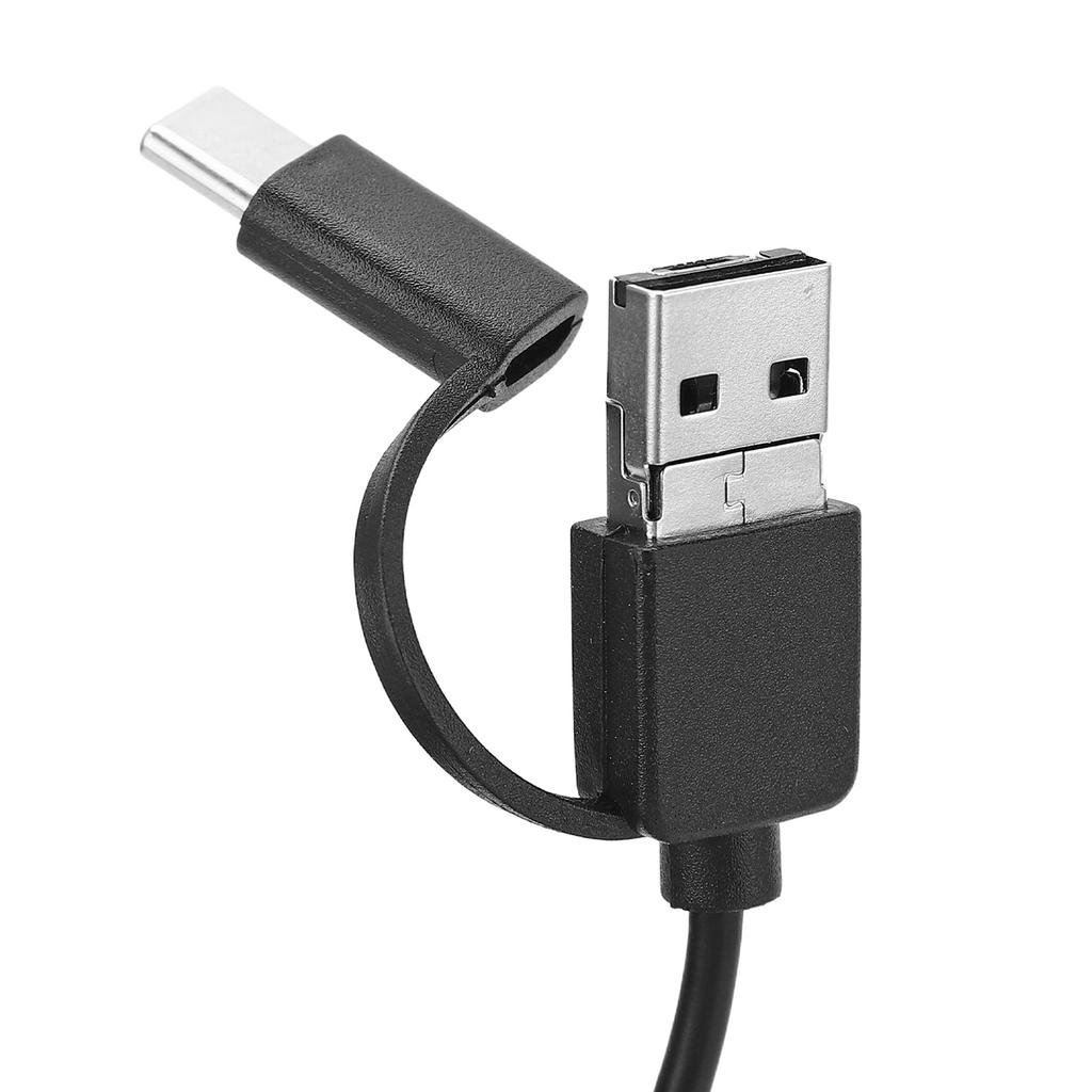 3 in 1 Digitalmikroskop USB-Anschluss HD 1600X Kabelgebundenes Handheld-Tragbares Vergrößerungsmikroskop für IOS