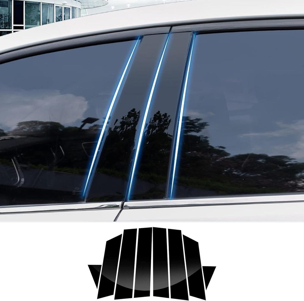 Fucaten Passer Nissan X-Trail X-TRAIL NT32 HNT32 T32 (Desember 2013-2020) Pillar Garnish B-stolpe