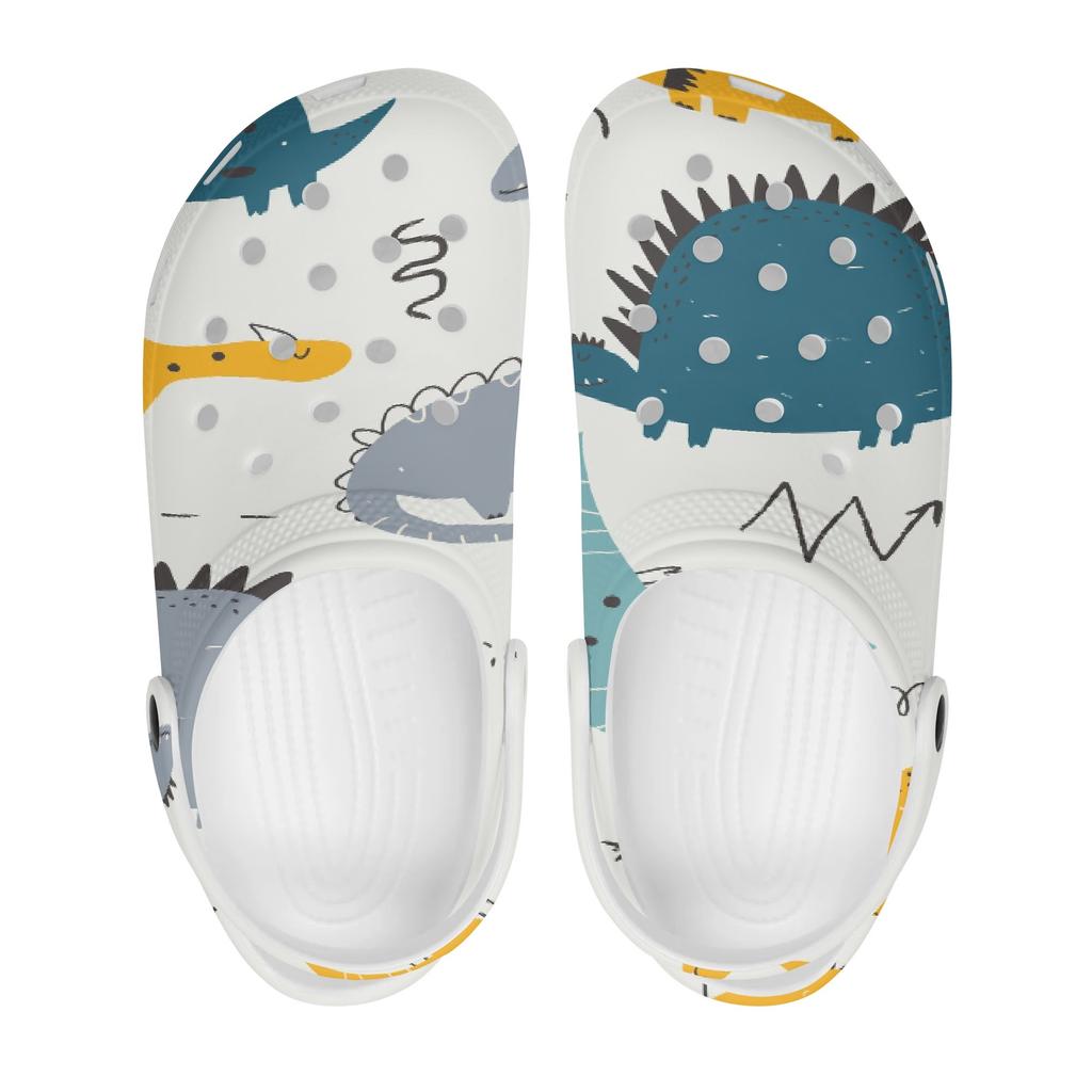 Casual Printed EVA Clogs for Women Men Ventilated Lightweight Slip On Casual Shoes Soft Sole Summer Sandals Daily Leisure Wear