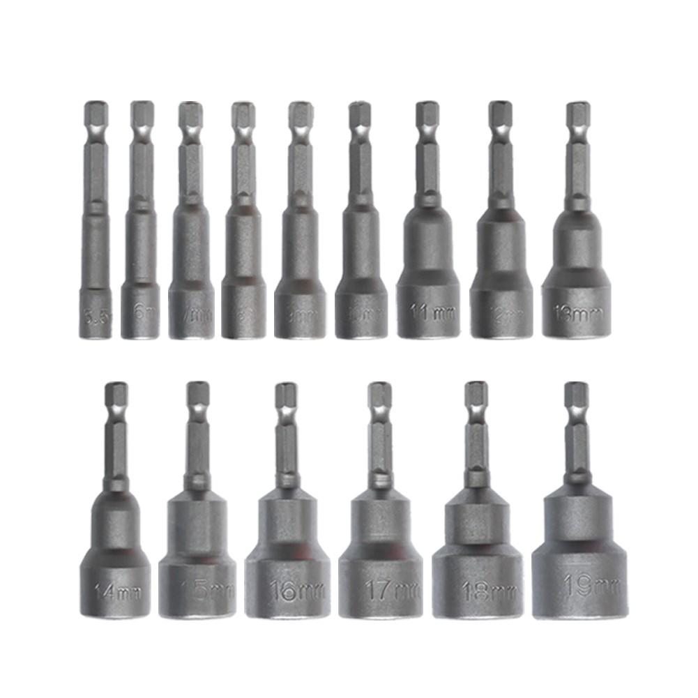 Grey Socket Wrench Chrome Vanadium Steel Easy Handling