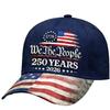 D Print Independence Day Commemorative Sunshade Baseball Cap Outdoor Cap Non-embroidered