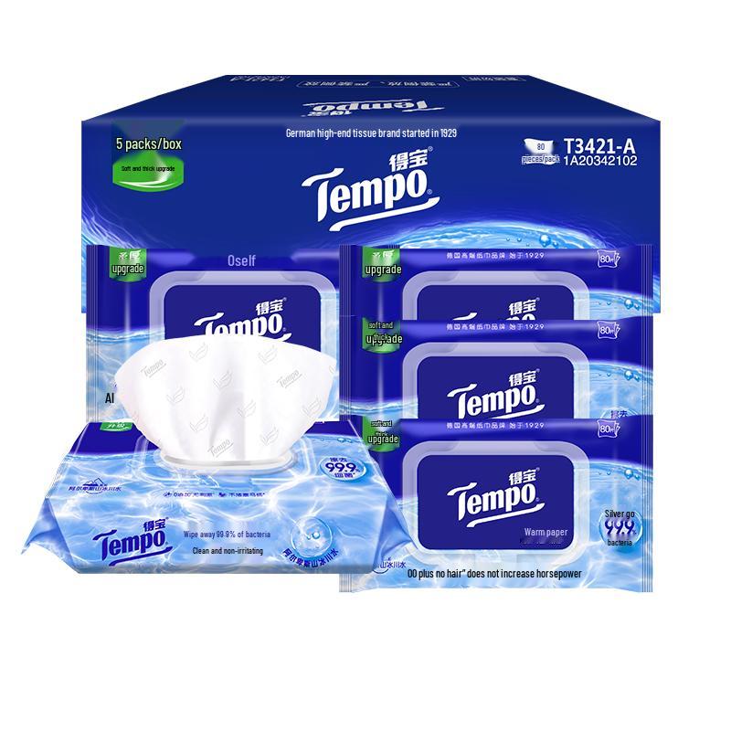 Tempo Pure Water Flushable Wet Wipes
