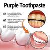New Model Oralhoe Purple Teeth Whitening Toothpaste, Deep Cleaning of Tartar, Tooth Stains, Bad Breath, Fresh Breath Toothpaste