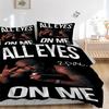 2Pac'S Iconic Pose Print 3Pcs Bedding Setduvet Cover With 2 Bedropillowcase Home Birthday Gift