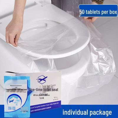 Couvre-siège de toilette jetables imperméables pour le voyage et la maternité