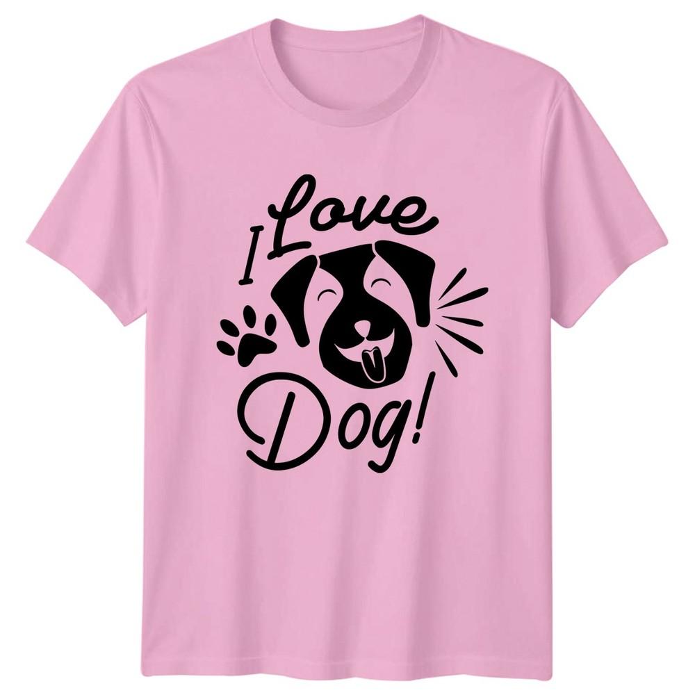 I Love Dog TShirt Pet Owner Dog Fan Gift For Him And Her