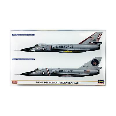 Hasegawa US Air Force Delta Dart Bicentennial of Plastic Model 02402 1/72 F-106A (Set 2)