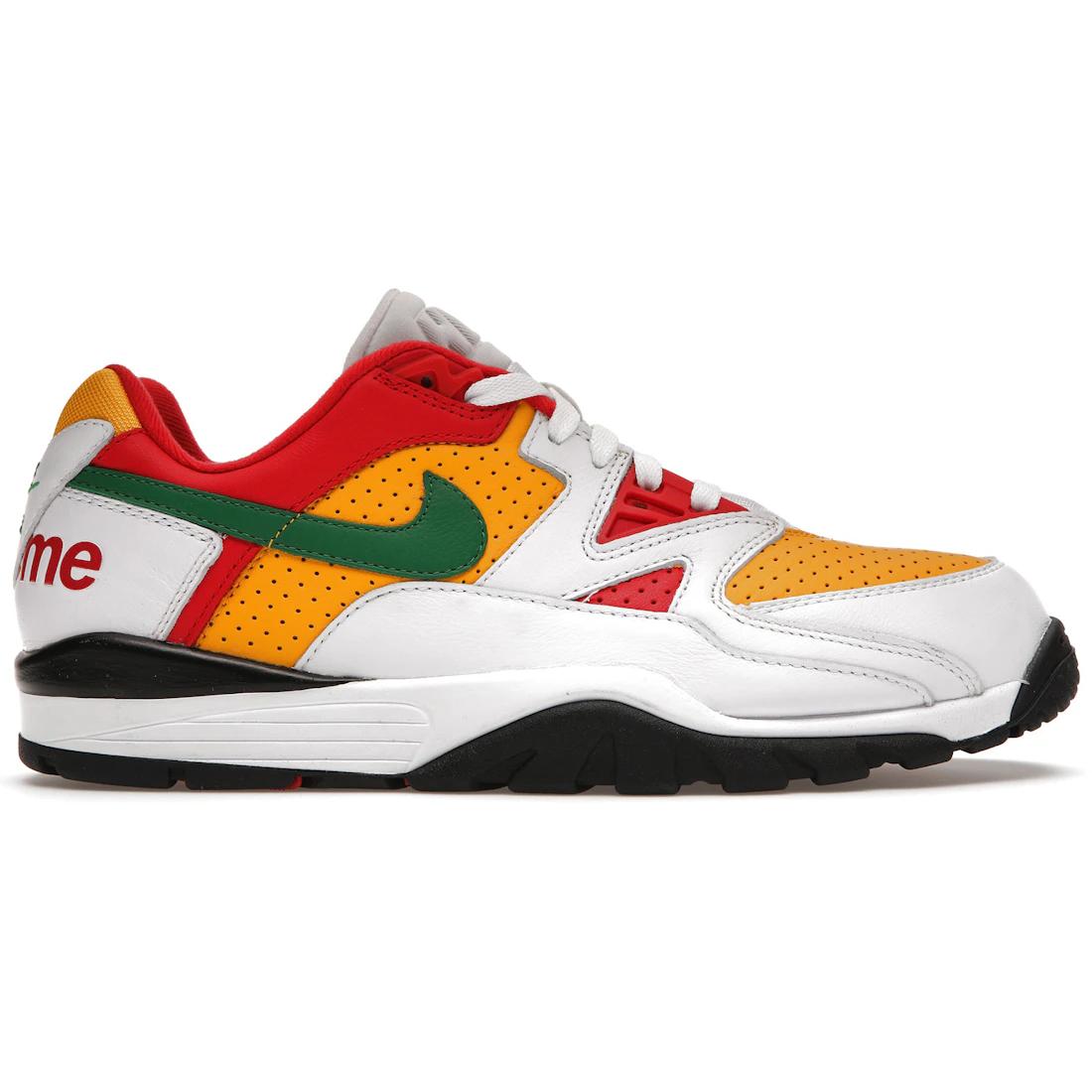 

Кроссовки Nike Cross Trainer Low Supreme Белые Желтые Красные(CJ5291-100) 43