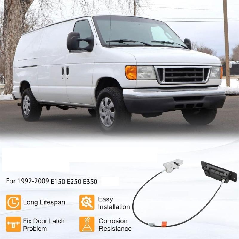 Heavy Duty Secure Car Rear Door Hinge Locking Mechanism Suitable for E150 E250 E350 1992-2009 6C2Z15264A01AA Direct Fit