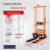 Compact Lightweight Electric Manual Hydraulic Forklift with Foldable Stacker