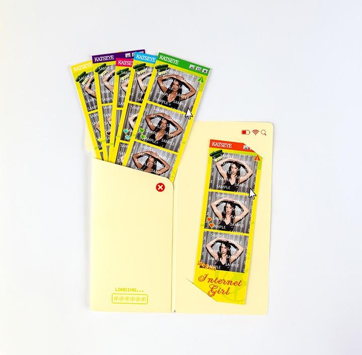 Official KATSEYE 'Internet Girl' Photo Strip - Y2K Aesthetic Collectible