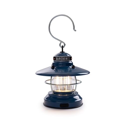 BAREBONES Mini Edison LED Lantern, Ocean Blue [Official Japanese Distributor]