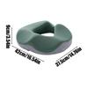 Seat Cushion Pillow Breathable Butt Pillow Donut Foam Chair Cushion Ergonomic Non-Slip Chair Cushion Long Sitting Chair Pad For