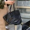 Vintage large capacity women shoulder bag female purses and handbags autumn new fashion pu leather bucket bag casual open Totes