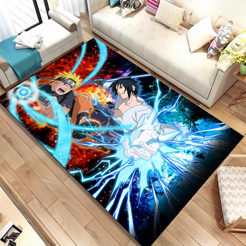 3D I-Itachi Cartoon Japan Anime Carpet Rug for Living Room Bedroom Home Sofa Decoration,Kids Play Non-slip Floor Mat