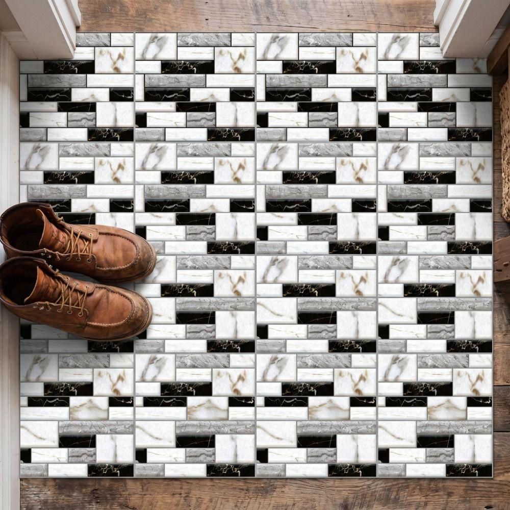 Pannello Murale 3D Autoadesivo in PVC Leggero Impermeabile Pannelli Murali 3D Finto Mattone Soggiorno